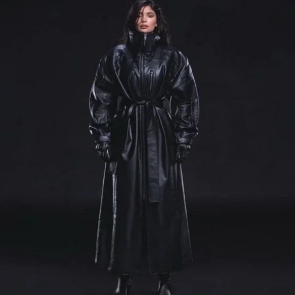 Khy Jackets & Blazers - Faux Leather Trench by Khy x Namilla